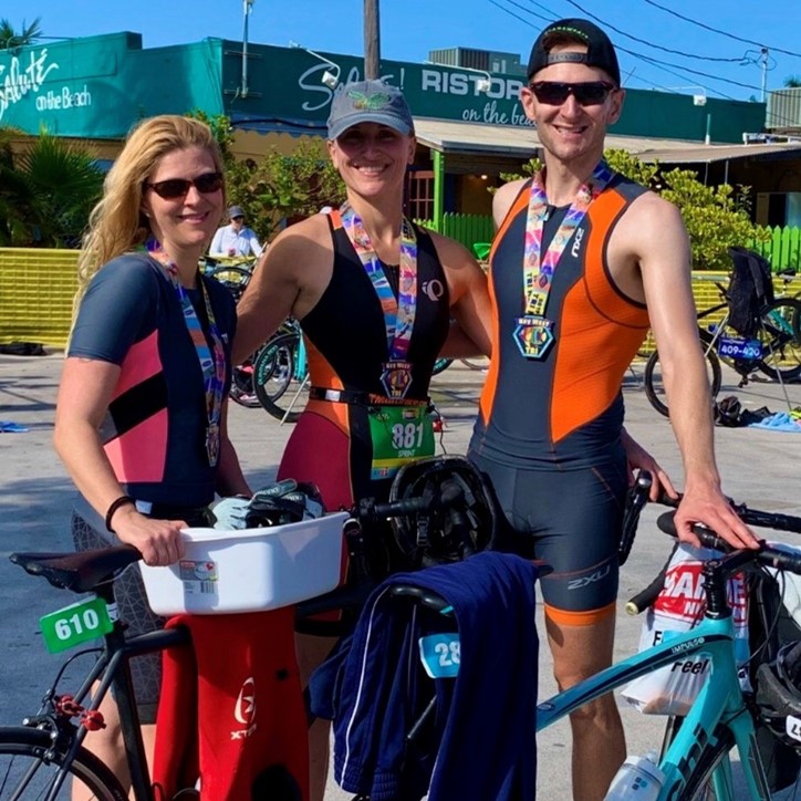 Left to right: Freshfields alumni Angela Sellman Morgan, Daina Bray, and Daniel Chertudi.