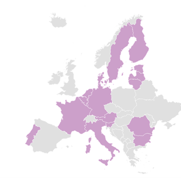 Map of UPC Member States